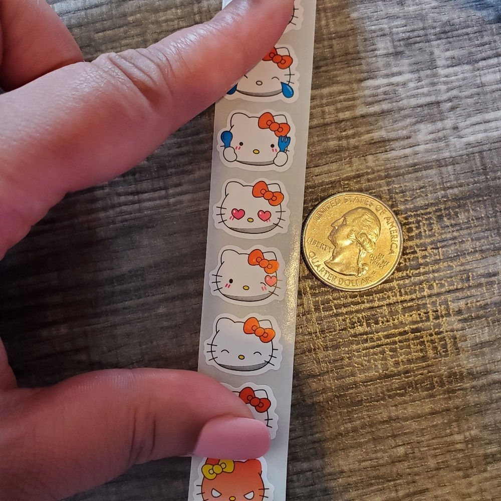 ๐๏ธ 20 Hello Kitty Emoji Style Stickers ๐๏ธ - Picture 4 of 7